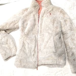 *Reversible * North face zip up